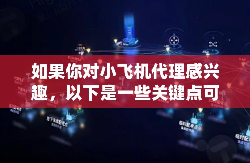 如果你对小飞机代理感兴趣,以下是一些关键点可以帮助你更好地理解和决定是否成为代理商 如果你对小飞机代理感兴趣,以下是一些关键点可以帮助你更好地理解和决定是否成为代理商