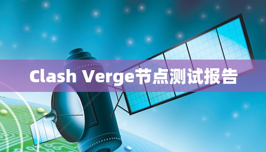 Clash Verge节点测试报告 Clash Verge节点测试报告