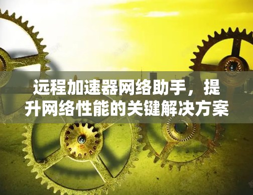 远程加速器网络助手,提升网络性能的关键解决方案 远程加速器网络助手,提升网络性能的关键解决方案