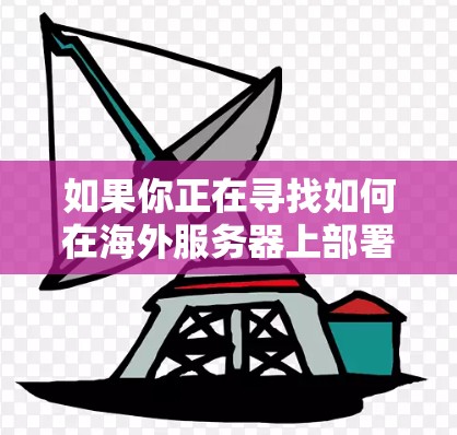 如果你正在寻找如何在海外服务器上部署或使用天启加速器，请提供更多的背景信息或具体问题，以便我能更好地帮助你
