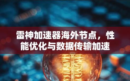 雷神加速器海外节点，性能优化与数据传输加速