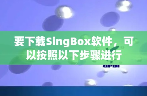 要下载SingBox软件，可以按照以下步骤进行