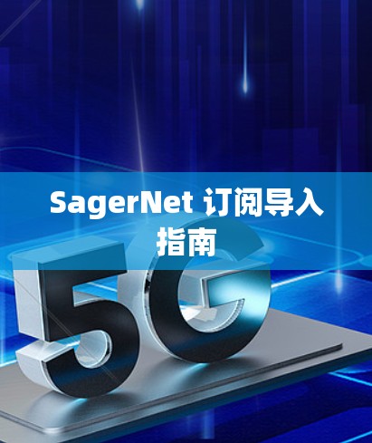 SagerNet 订阅导入指南 SagerNet 订阅导入指南
