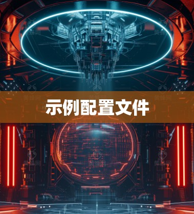 示例配置文件 示例配置文件
