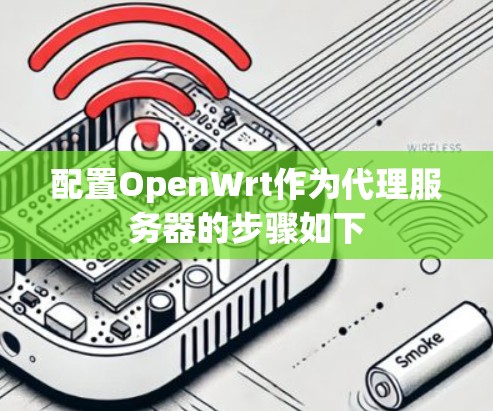 配置OpenWrt作为代理服务器的步骤如下
