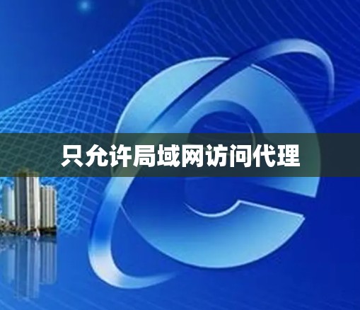 只允许局域网访问代理 只允许局域网访问代理