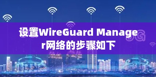 设置WireGuard Manager网络的步骤如下 设置WireGuard Manager网络的步骤如下