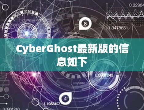 CyberGhost最新版的信息如下 CyberGhost最新版的信息如下