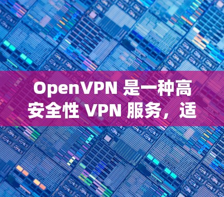OpenVPN 是一种高安全性 VPN 服务,适合保护隐私和安全,访问受限网络。以下是使用 OpenVPN 的步骤指南 OpenVPN 是一种高安全性 VPN 服务,适合保护隐私和安全,访问受限网络。以下是使用 OpenVPN 的步骤指南