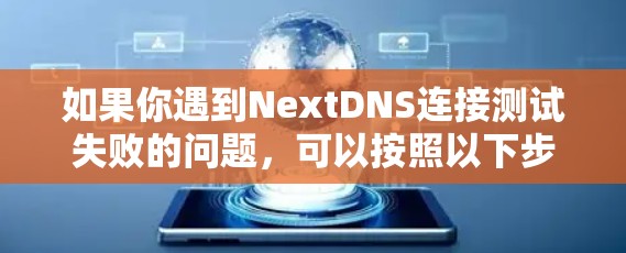 如果你遇到NextDNS连接测试失败的问题，可以按照以下步骤进行排查和解决