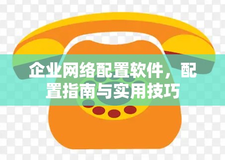 企业网络配置软件,配置指南与实用技巧 企业网络配置软件,配置指南与实用技巧