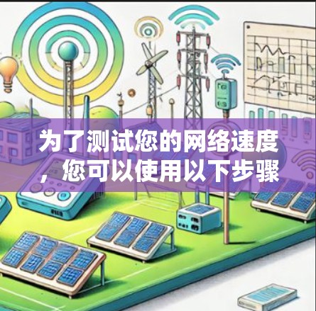 为了测试您的网络速度,您可以使用以下步骤和工具 为了测试您的网络速度,您可以使用以下步骤和工具