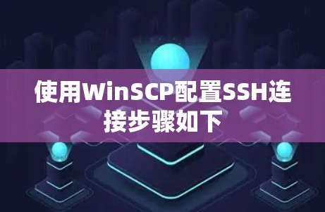 使用WinSCP配置SSH连接步骤如下 使用WinSCP配置SSH连接步骤如下