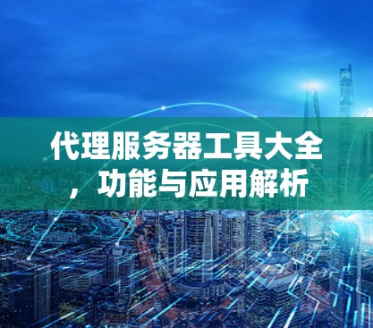 代理服务器工具大全,功能与应用解析 代理服务器工具大全,功能与应用解析