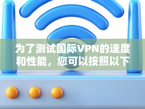 为了测试国际VPN的速度和性能,您可以按照以下步骤使用测速工具 为了测试国际VPN的速度和性能,您可以按照以下步骤使用测速工具